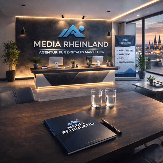 Digitale Marketingagentur in Bonn mit modernem Webdesign Dashboard